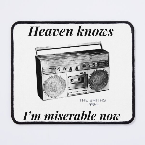 Item preview, The Smiths song quote designed and sold by maruduarte.