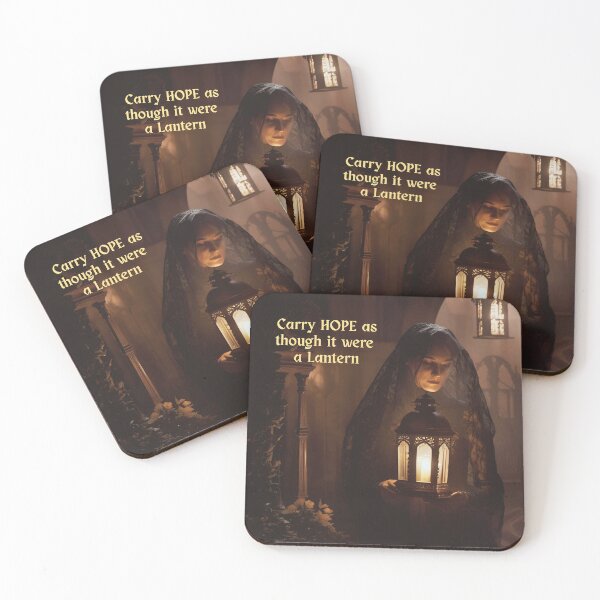 Item preview, Carry Hope Like a Lantern – Victorian Gothic Inspirational Art designed and sold by dreamparlor.