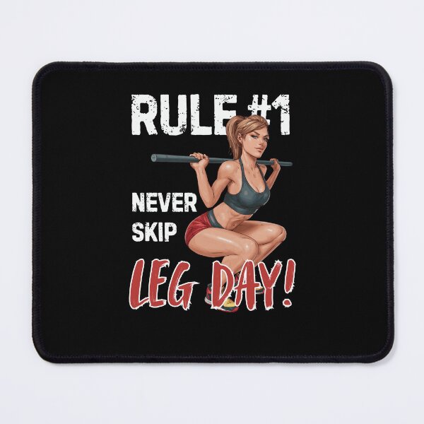 Item preview, Never Skip Leg Day designed and sold by StudioRedKoala.