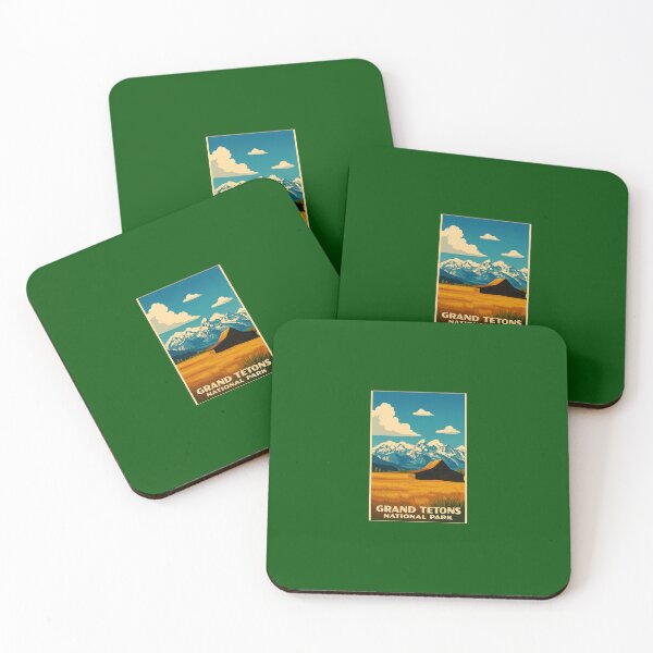 Item preview, Grand Tetons National Park  designed and sold by Broken Antler Designs .