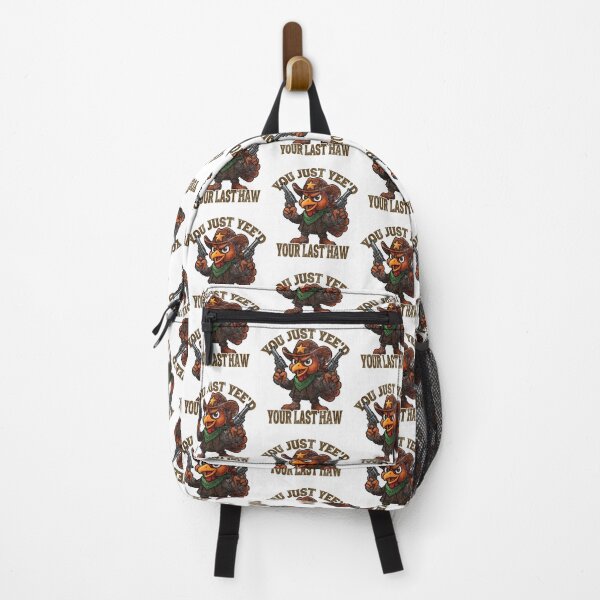 Item preview, western Turkey Funny Thanksgiving design you just yeed your last haw, Holiday Chaos designed and sold by LuxeGraphix.