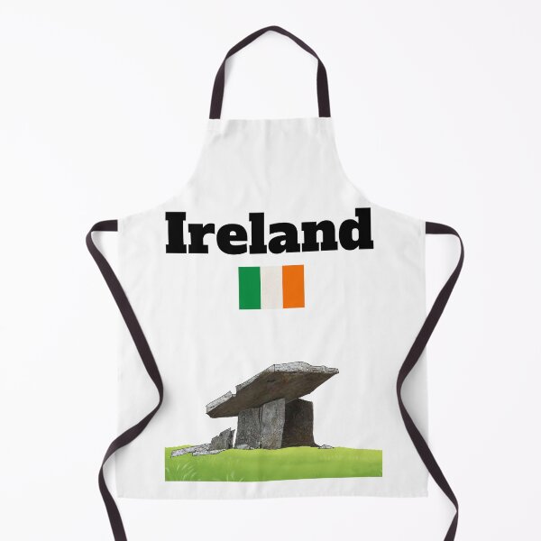 Item preview, Ireland souvenir prehistoric megalith ancient artefact Irish flag designed and sold by Artstastic.