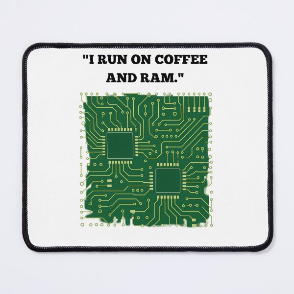 Item preview, Funny Quote For Coffee And Tech Lovers designed and sold by MrsTosh.