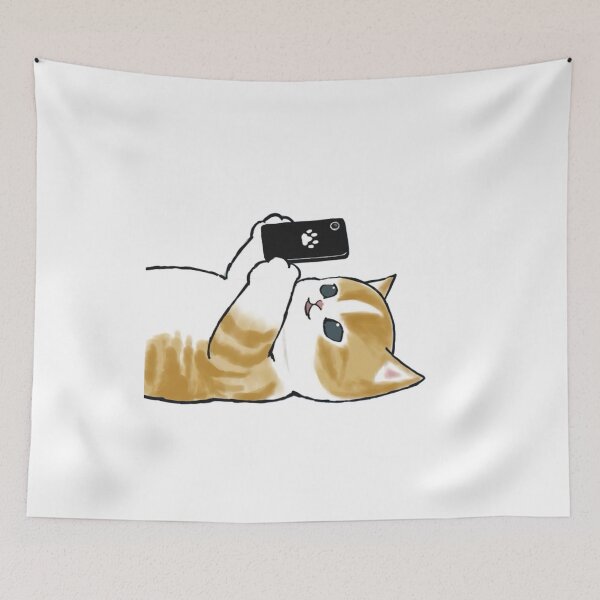 Item preview, Mofusand - Cat on Phone designed and sold by penny555.