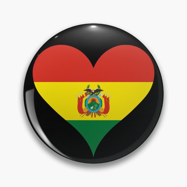 Item preview, Bolivia Heart Flag - Bolivian Patriotism & Love designed and sold by NTGUILTY.