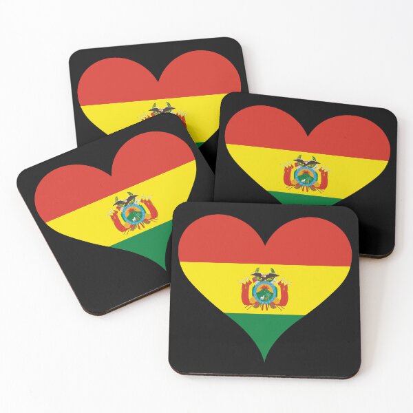 Item preview, Bolivia Heart Flag - Bolivian Patriotism & Love designed and sold by NTGUILTY.