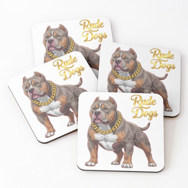 Item preview, 90's Inspired "Rude Dog" American Bully Merle  designed and sold by Bobbys90sWorld.