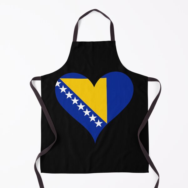 Item preview, Bosnia and Herzegovina Heart Flag - BiH Patriotism designed and sold by NTGUILTY.