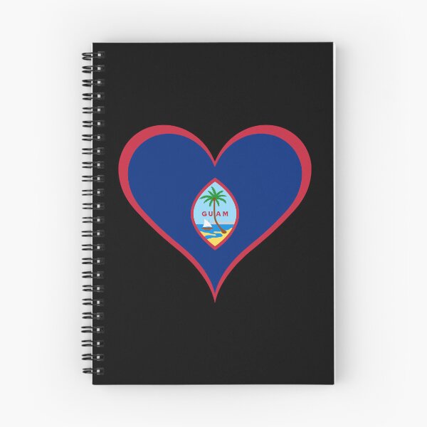 Item preview, Guam Heart Flag - Chamorro Pride & Love designed and sold by NTGUILTY.