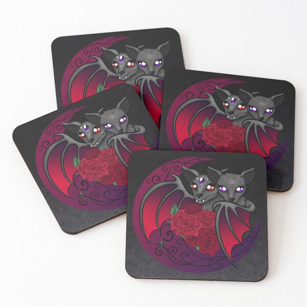 Item preview, Two-Headed Bat (vampire) designed and sold by Miss Lunaria.