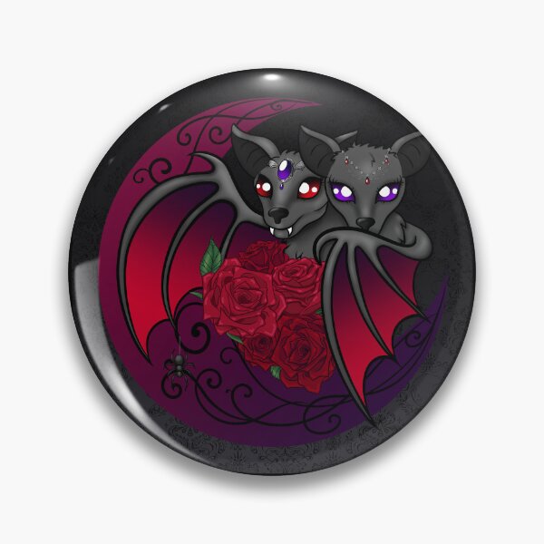 Item preview, Two-Headed Bat (vampire) designed and sold by Miss Lunaria.