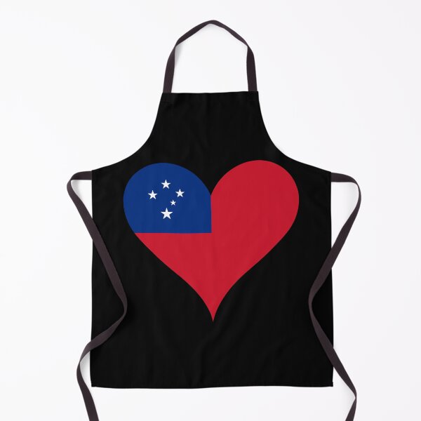 Item preview, Samoa Heart Flag - Samoan Pride & Love designed and sold by NTGUILTY.