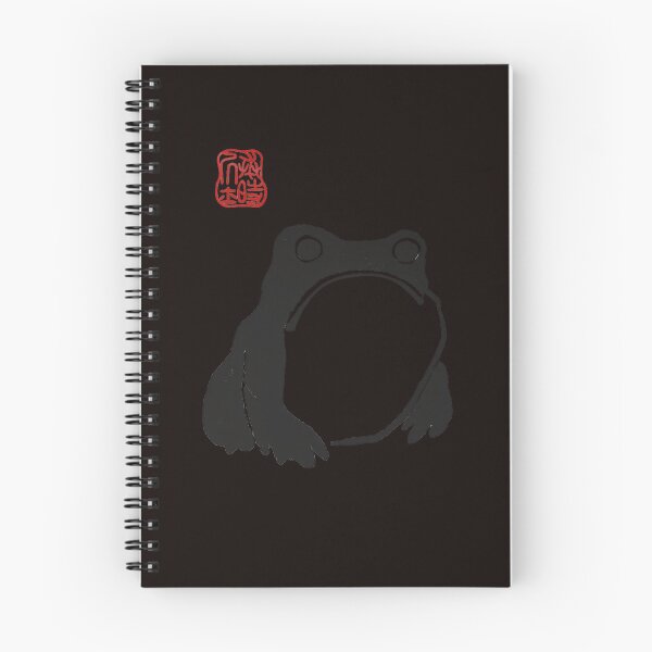 Item preview, Matsumoto Hoji Woodblock Print Grumpy Frog Toad designed and sold by NotMukDuk.