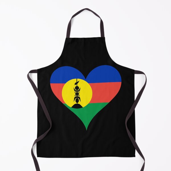 Item preview, New Caledonia Heart Flag - Kanak Pride & Love designed and sold by NTGUILTY.