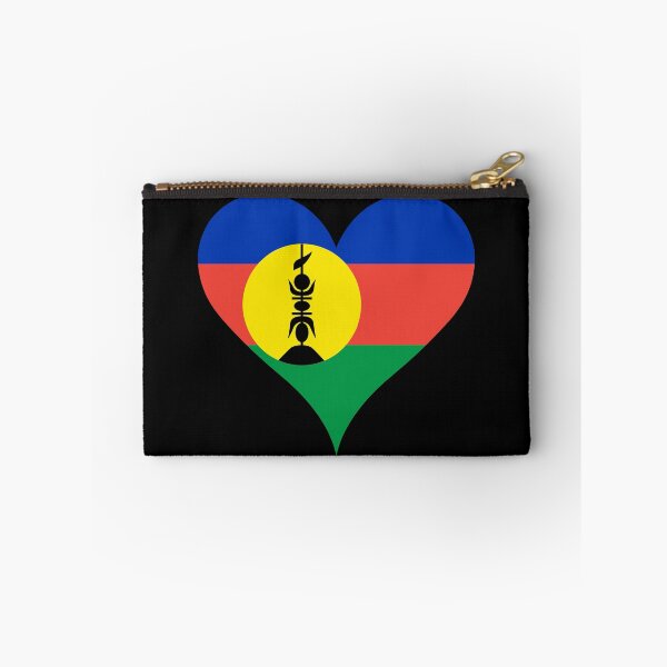 Item preview, New Caledonia Heart Flag - Kanak Pride & Love designed and sold by NTGUILTY.