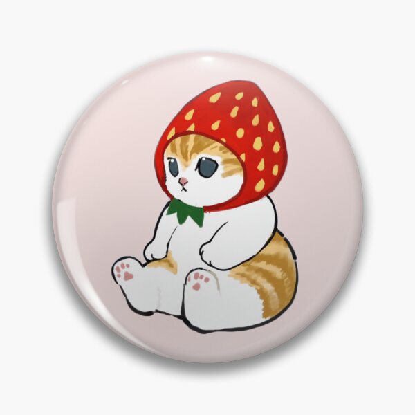 Item preview, Mofusand - Strawberry Sitting Cat designed and sold by penny555.
