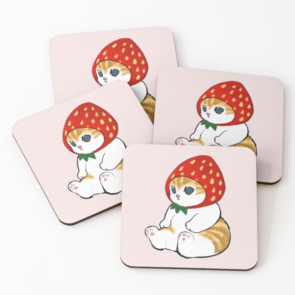 Item preview, Mofusand - Strawberry Sitting Cat designed and sold by penny555.