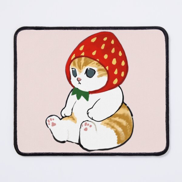 Item preview, Mofusand - Strawberry Sitting Cat designed and sold by penny555.