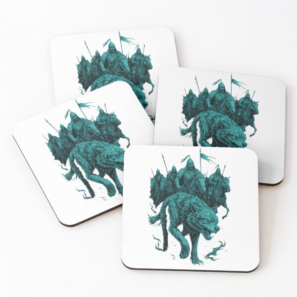 Item preview, The Grey Wolf and the Horsemen designed and sold by palavar.