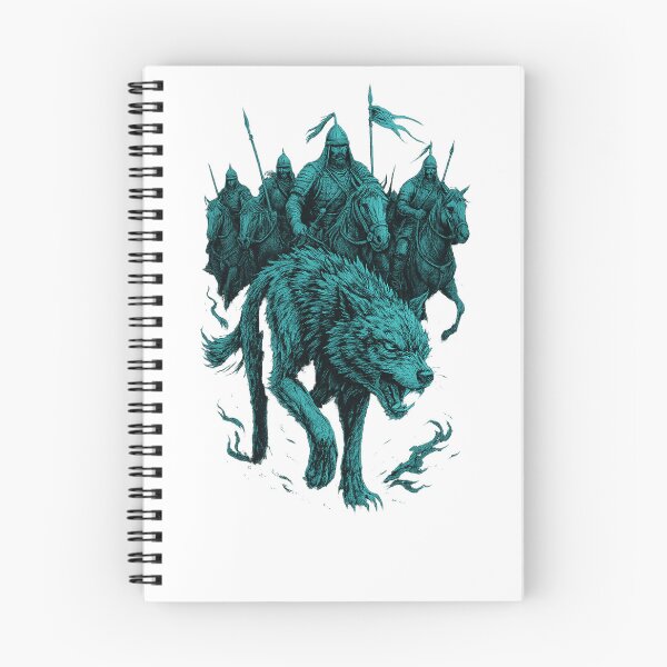 Item preview, The Grey Wolf and the Horsemen designed and sold by palavar.