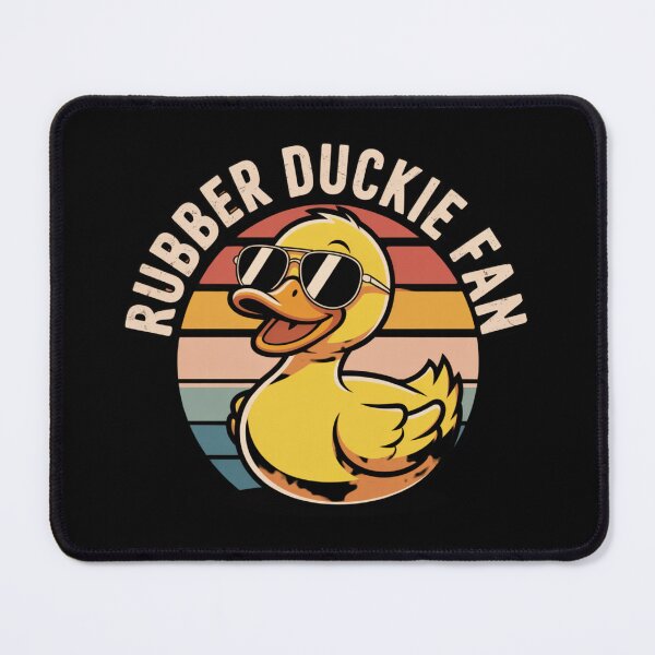 Item preview, Rubber Duckie Fan Vintage Sunset Design designed and sold by Peter Stawicki.