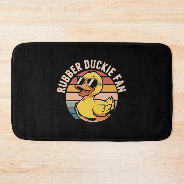 Item preview, Rubber Duckie Fan Vintage Sunset Design designed and sold by Peter Stawicki.