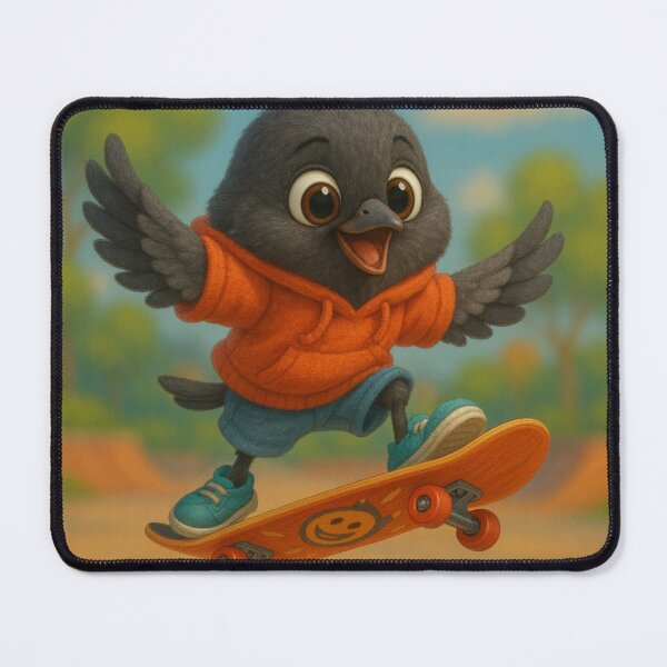 Item preview, Skater Dark-Eyed Junco designed and sold by Sillytoe.