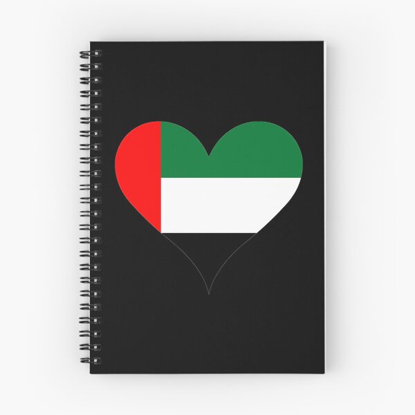 Item preview, UAE Heart Flag - Emirati Pride & Love designed and sold by NTGUILTY.