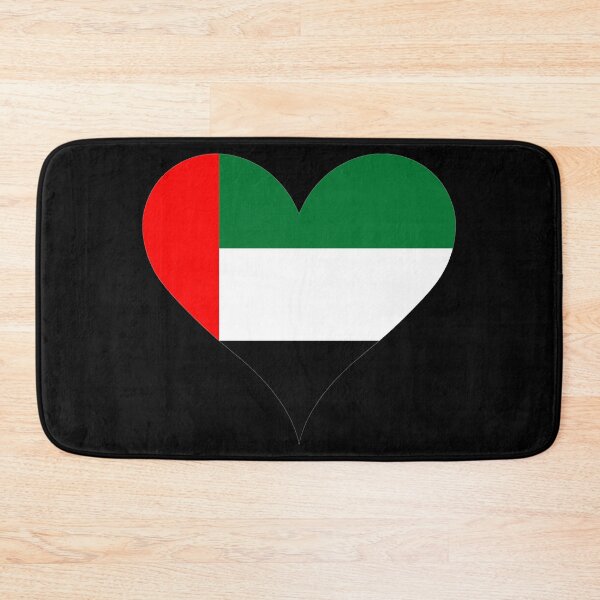 Item preview, UAE Heart Flag - Emirati Pride & Love designed and sold by NTGUILTY.