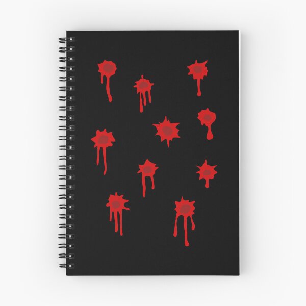 Item preview, Blood Gunshot Bullet Hole Circle (black sticker sheet) designed and sold by ConceptLT.