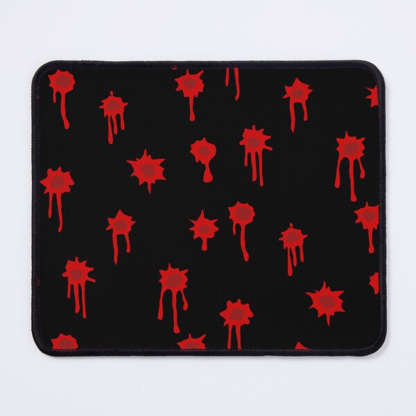 Item preview, Blood Gunshot Bullet Hole Circle (black sticker sheet) designed and sold by ConceptLT.
