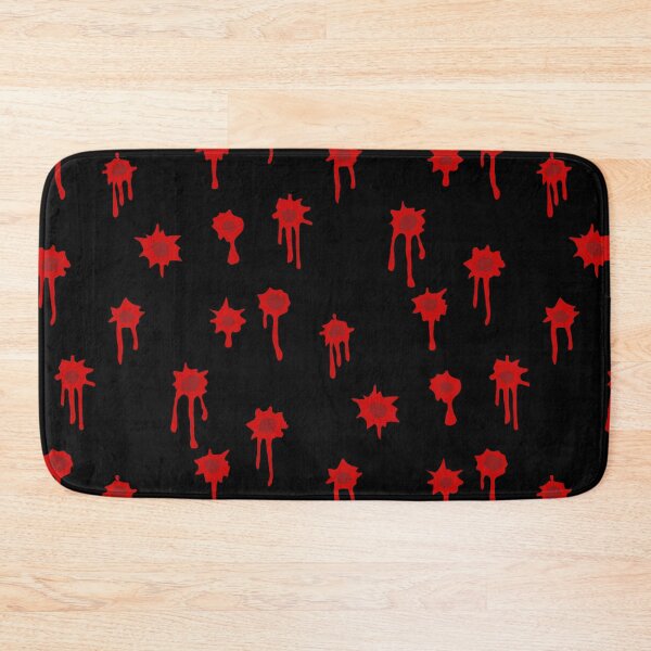 Item preview, Blood Gunshot Bullet Hole Circle (black sticker sheet) designed and sold by ConceptLT.