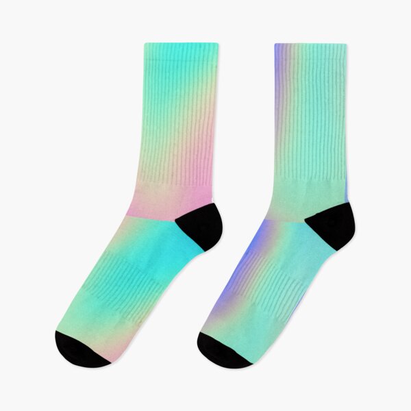 Aperçu de l'œuvre Motif holographique pastel – Esthétique irisée et rêveuse, dégradé de couleurs doux, design vaporwave tendance créée et vendue par Bunnyfuncake.