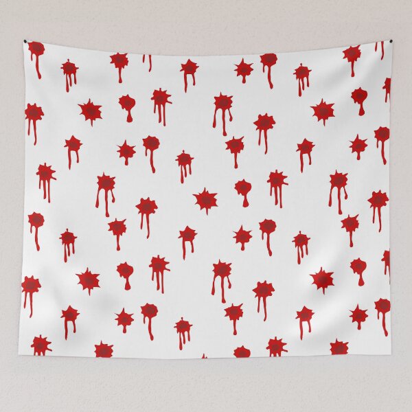 Item preview, Blood Gunshot Bullet Hole Circle (sticker sheet) designed and sold by ConceptLT.