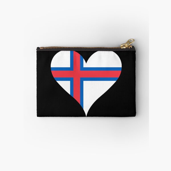 Item preview, Faroe Islands Heart Flag - Faroese Pride & Love designed and sold by NTGUILTY.