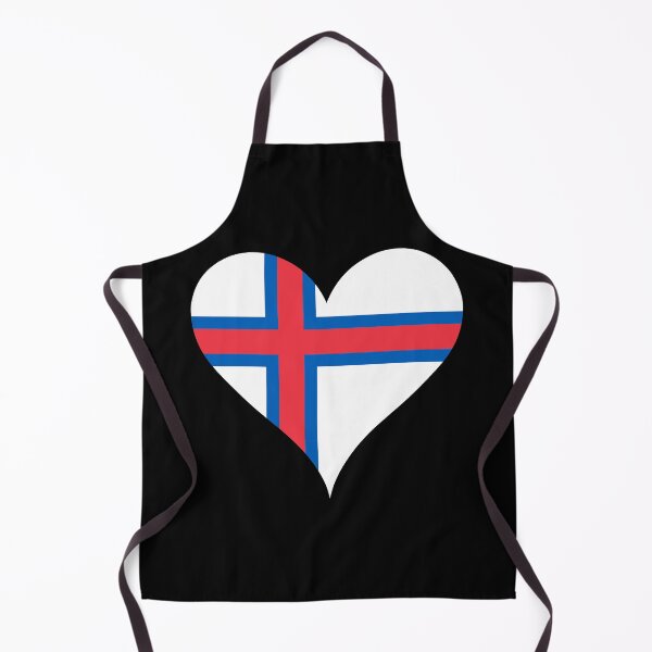 Item preview, Faroe Islands Heart Flag - Faroese Pride & Love designed and sold by NTGUILTY.