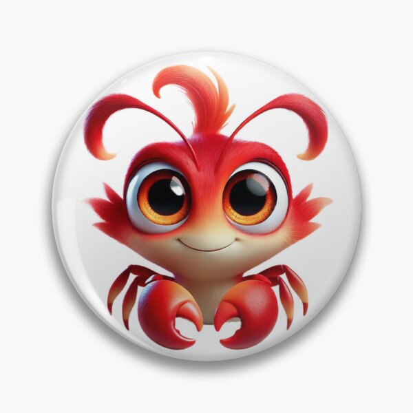 Item preview, Adorable Christmas Island Red Crab designed and sold by Sillytoe.