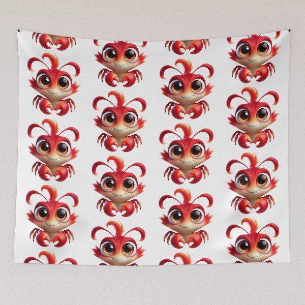 Item preview, Adorable Christmas Island Red Crab designed and sold by Sillytoe.