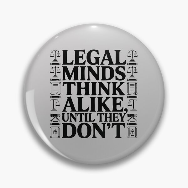 Item preview, All Legal Minds Think Alike, Until They Don’t – Debate Club T-Shirt designed and sold by NoGoodDeeds.