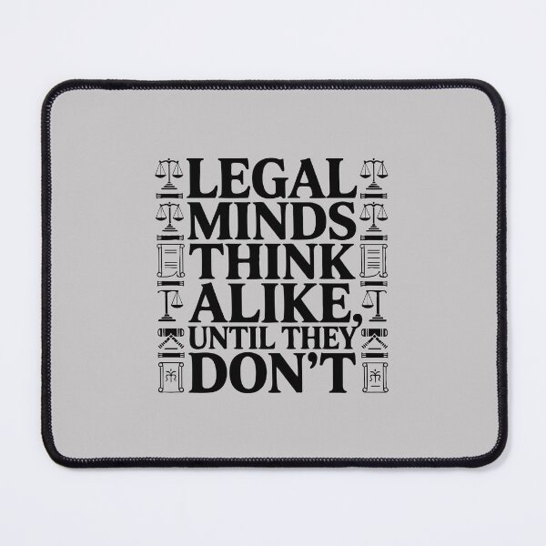 Item preview, All Legal Minds Think Alike, Until They Don’t – Debate Club T-Shirt designed and sold by NoGoodDeeds.