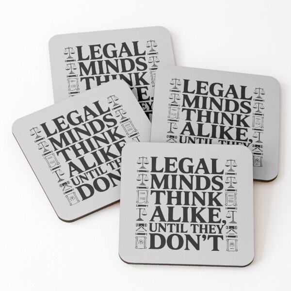 Item preview, All Legal Minds Think Alike, Until They Don’t – Debate Club T-Shirt designed and sold by NoGoodDeeds.