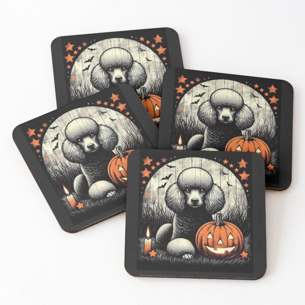 Item preview, My Dog waiting on Halloween Poodle designed and sold by LLdreams.