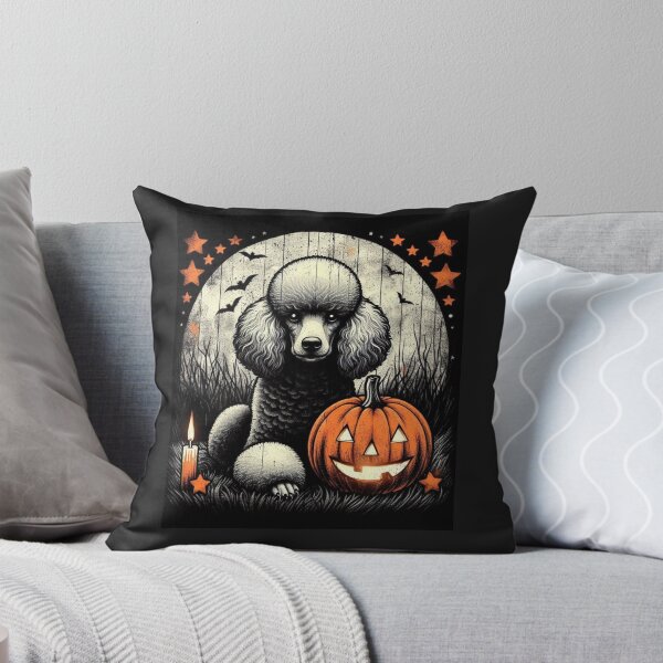 Item preview, My Dog waiting on Halloween Poodle designed and sold by LLdreams.