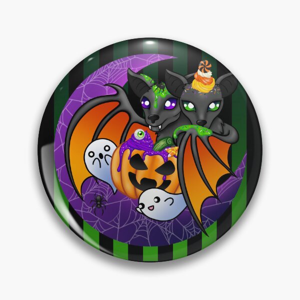 Item preview, Two-Headed Bat (Halloween) designed and sold by Miss Lunaria.