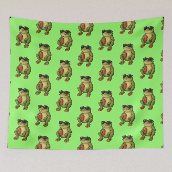 Item preview, Summer Frog | Retro  designed and sold by BigC's Shop.