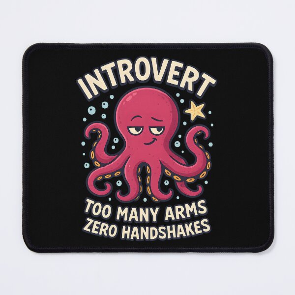 Item preview, Socially Distant Octopus designed and sold by Dazzle-Sizzle.