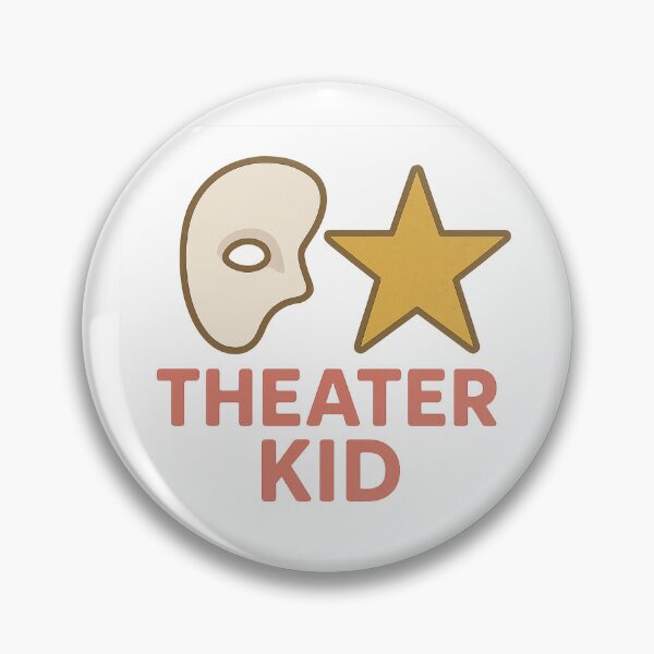 Item preview, Theater Kid Sticker designed and sold by The Painted Topaz.