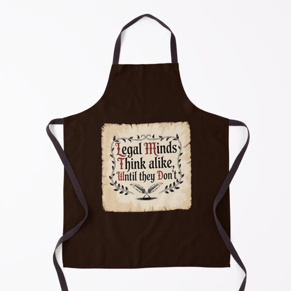 Item preview, All Legal Minds Think Alike, Until They Don’t – Bar Exam Survivor Tee designed and sold by NoGoodDeeds.