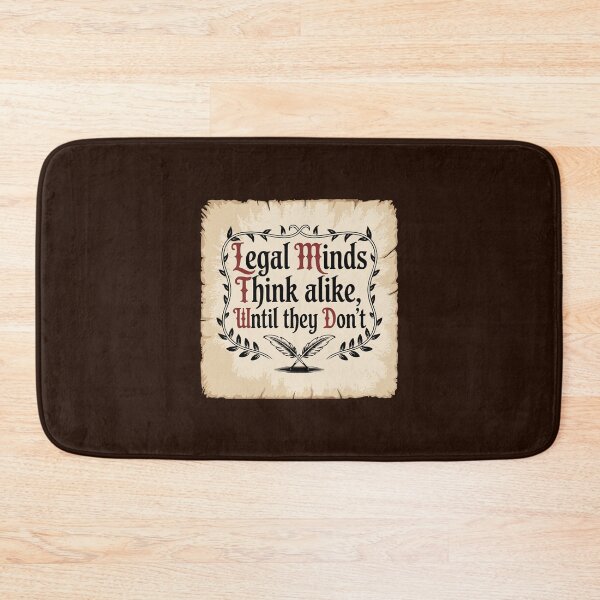 Item preview,  All Legal Minds Think Alike, Until They Don’t – Bar Exam Survivor Tee designed and sold by NoGoodDeeds.