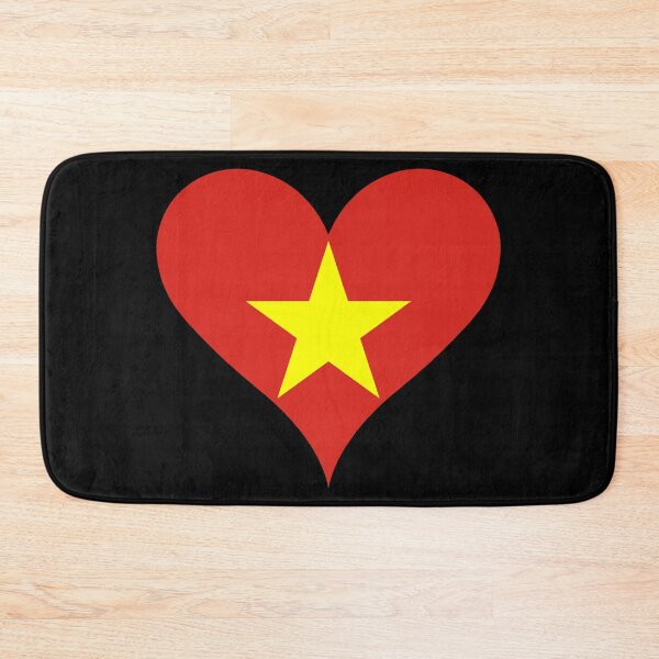 Item preview, Vietnam Heart Flag - Vietnamese Pride & Love designed and sold by NTGUILTY.